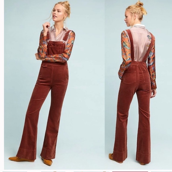 Pilcro and the Letterpress Pants - Anthropologie Pilcro Corduroy Overalls